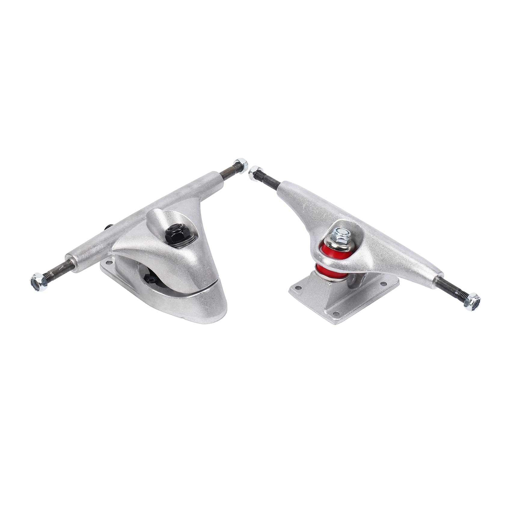 6.25 pulgadas Longboard Truck Surf Skate Trucks Skateboard Trucks Longboard Truck Skateboard Bridge - Plata