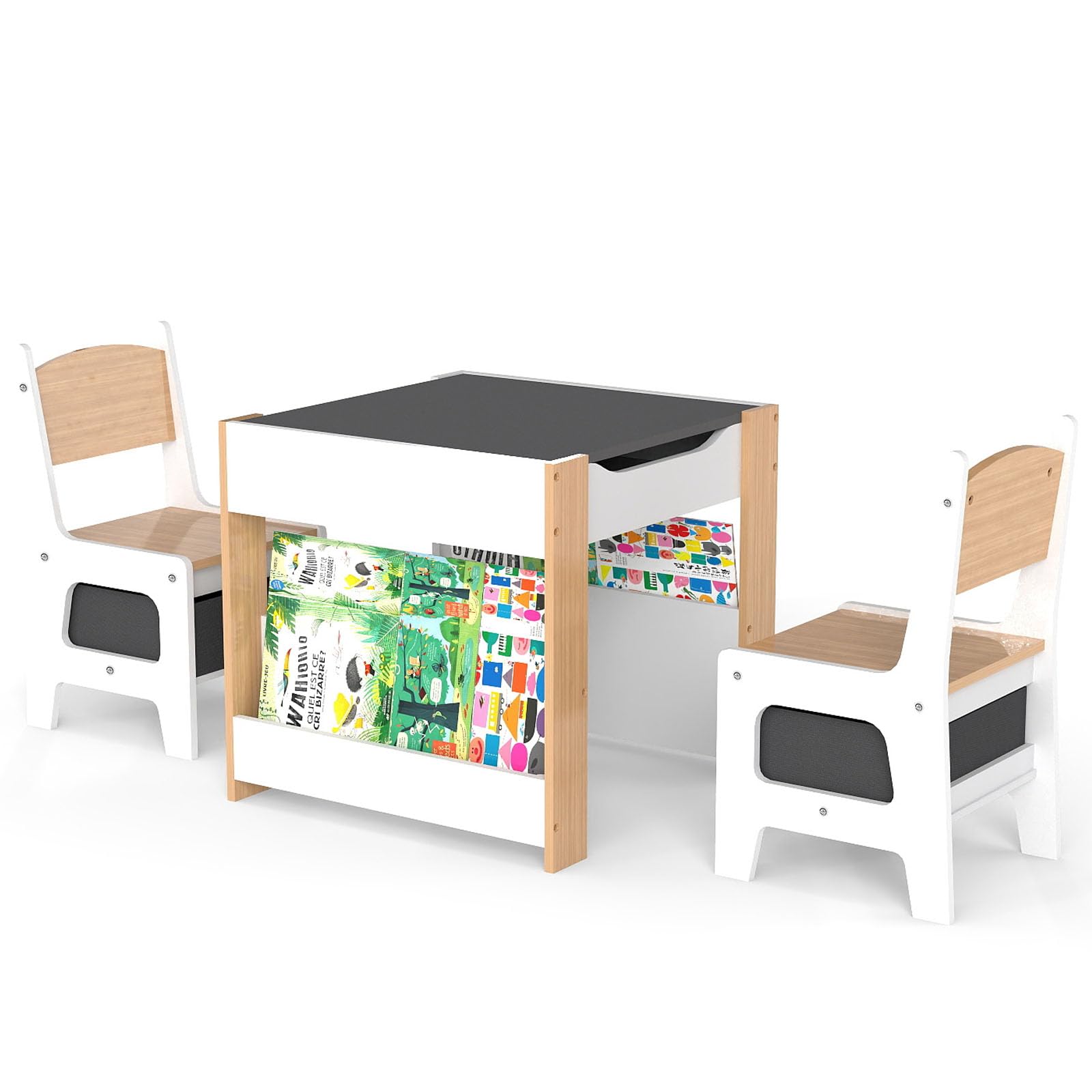 Photo 1 of Asweets 4-in-1 Kids Table and Chair Set