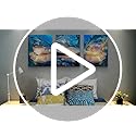 Lapremoly Large Canvas Wall Art for Living Room, Bedroom, Office - Sunrise Ocean Waves Wall Paintings - Ready To Hang - Modern Bathroom Home Decoration