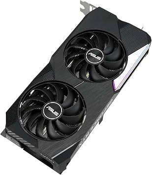 ASUS Dual NVIDIA GeForce RTX 3060 Ti V2 OC Edition Gaming Graphics Card (PCIe 4.0, 8GB GDDR6 Memory, LHR, HDMI 2.1, DisplayPort 1.4a, Axial-tech Fan Design, Dual BIOS, Protective Backplate)