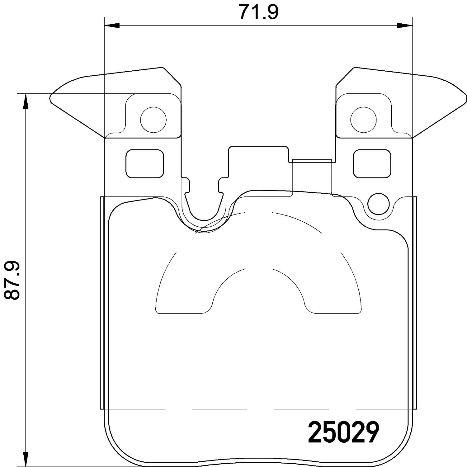Brembo P 06 087 Pastillas de Frenos