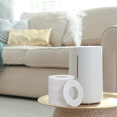 Miniatura 4 de Mini círculo de aromaterapia almohadilla de recarga para difusor de humidificador de ventilador de aceite (48)