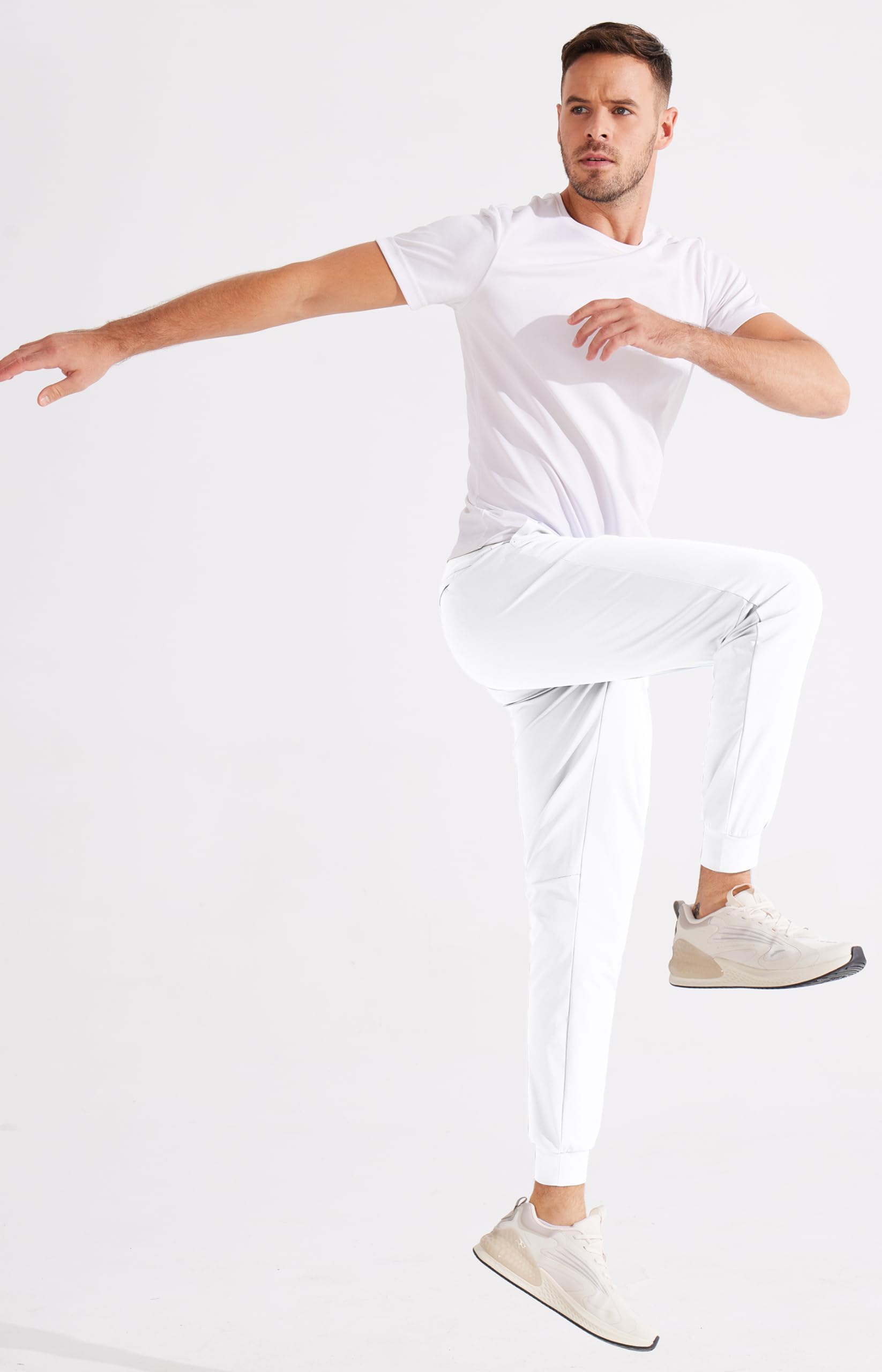 Libin Pantalón de Golf Hombre Jogging Elásticos 4 Direcciones Deportivos con Bolsillo