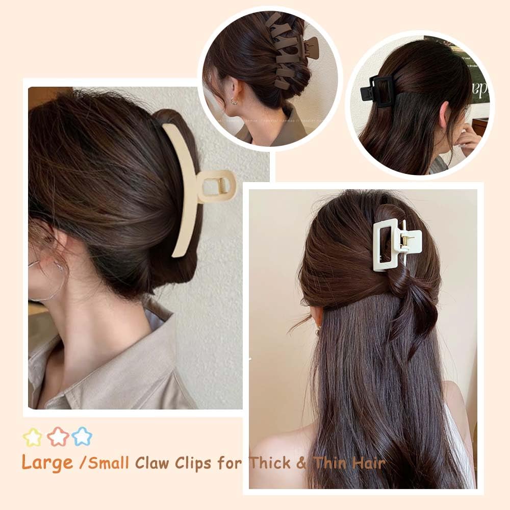 11 Pack Hair Claw Clips, Large and Samll Claw Clip - Image 2