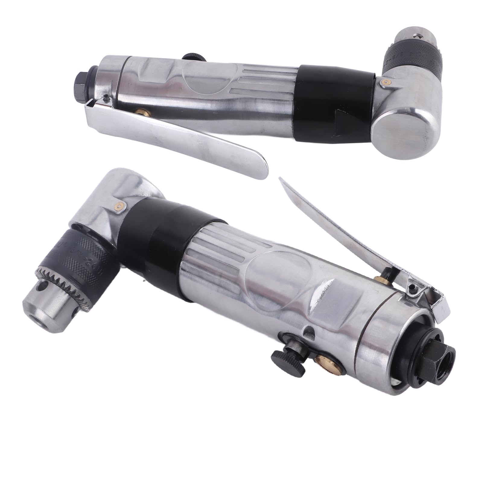 Trapano Pneumatico ad Angolo Retto 90° Reversibile 3/8 Pollici con Accessori per Utensile Pneumatico