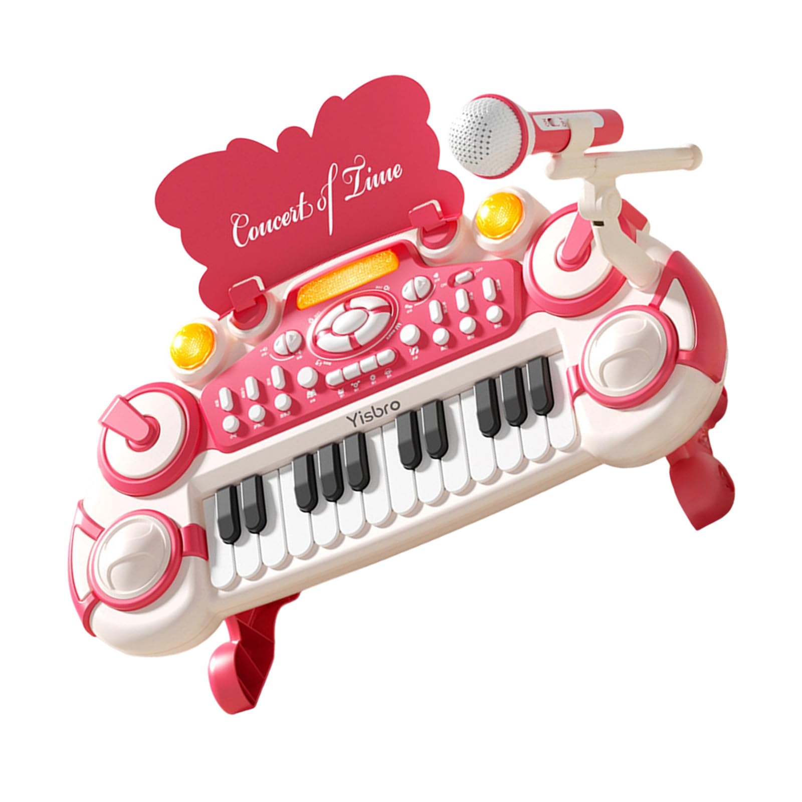 Teclado electrónico de Aprendizaje Inteligente, Juguete Musical para niños Estudiantes con múltiples Tonos, Instrumento Musical, Piano de Juguete, Teclado Realista