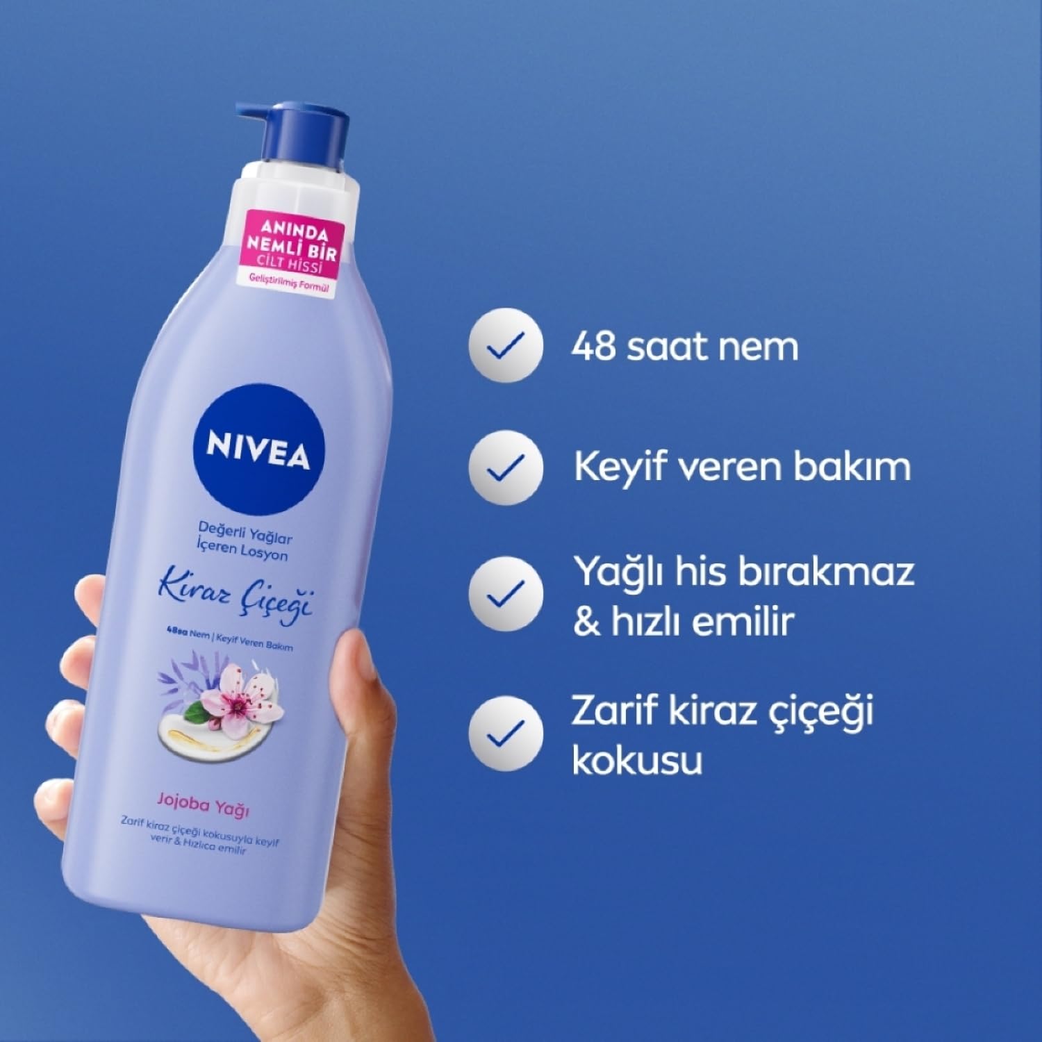 Amazon | Nivea (ニヴェ) オイルインローションチェリーブロッサム
