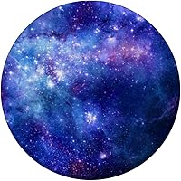 Vista 3 de Space Pop Socket Galaxy Nebula Blue White Purple - PopSockets Grip and Stand for Phones and Tablets