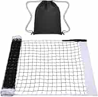 Amazon.com : Zxpjkyu Portable Pickleball Net Badminton Net