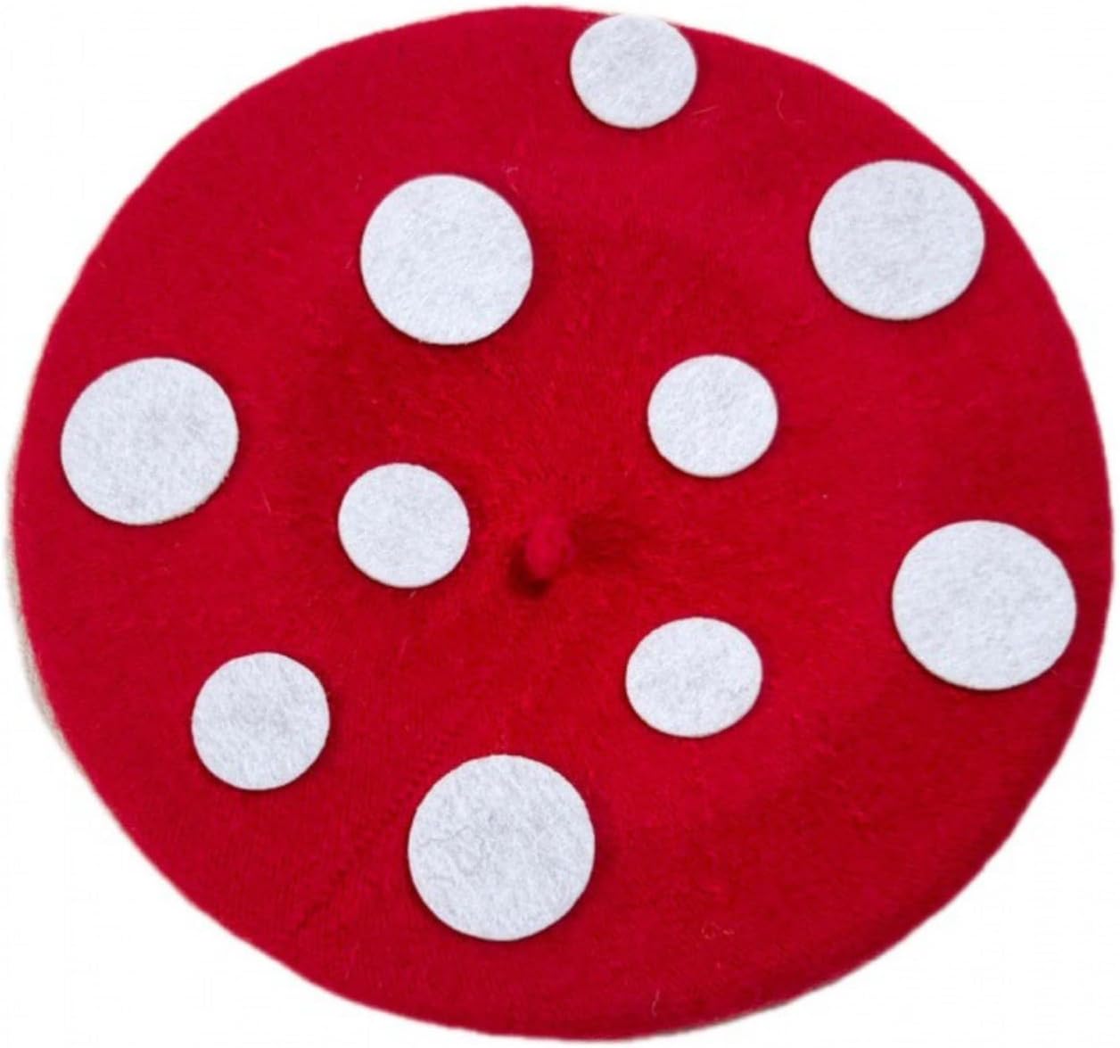 yolrdiw Winter Cute Mushroom Hats Accessory French Beret for Women