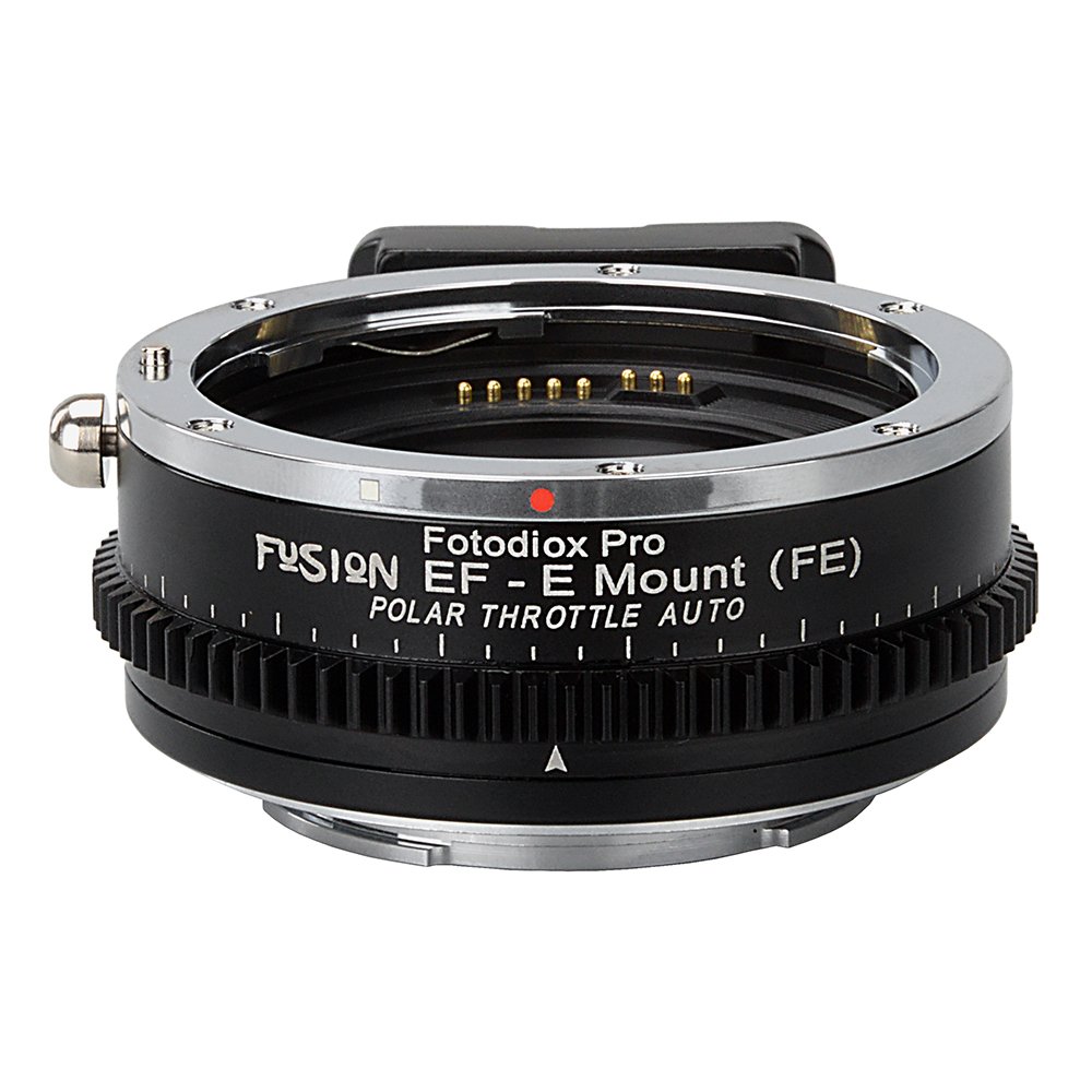 Vizelex Polar Throttle Fusion Smart AF Lens Adapter - Canon EOS EF (NOT EF-S) D/SLR Lens to Sony Alpha E-Mount Mirrorless Camera with Full Automated Functions and Built-in Circular Polarizing Filter