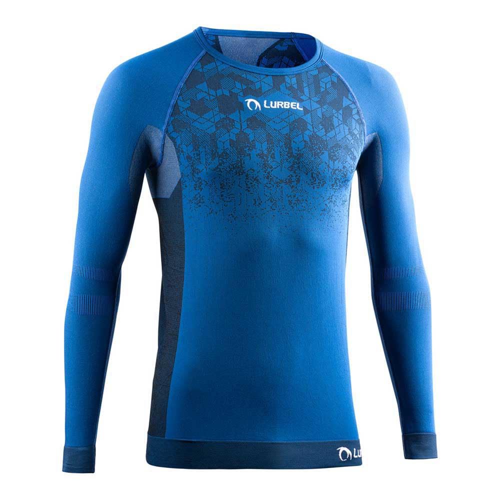 Lurbel Win Long Sleeves, Camiseta térmica, Ropa térmica, Camiseta de Invierno, Camiseta de Manga Larga, Camiseta Anti-Olor. Unisex. (XL - Extra Grande, Azul Royal)