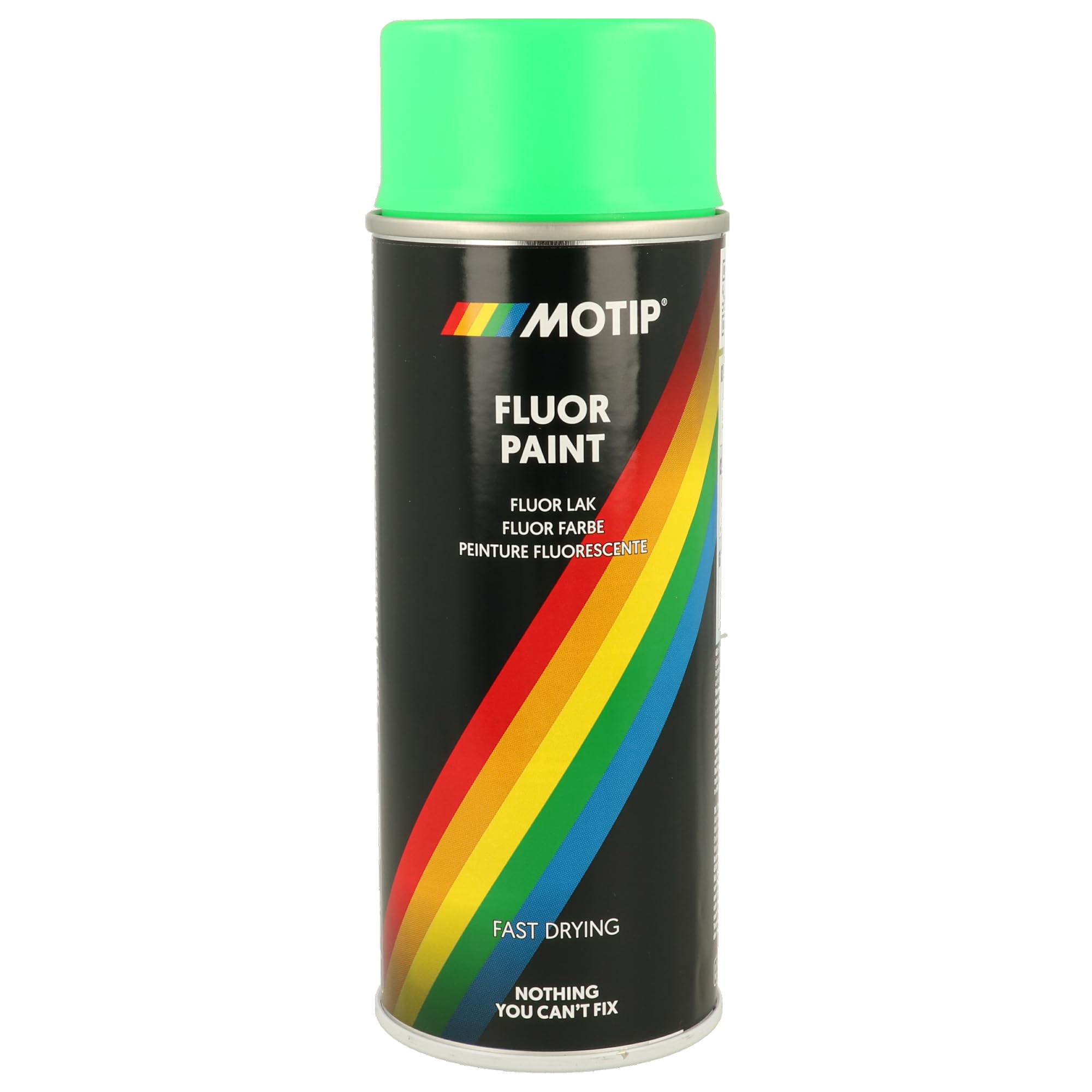 B&Q -  Fluorescent Green Car Coating Metal Wood Plastic 400Ml