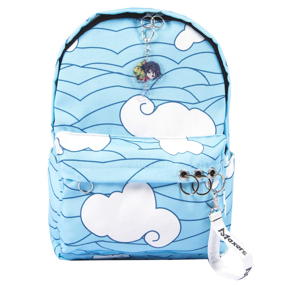 MaxerSchool Bag Outdoor Casual Shoulders Backpack Japanese Anime Travel Daypacks for Women Men