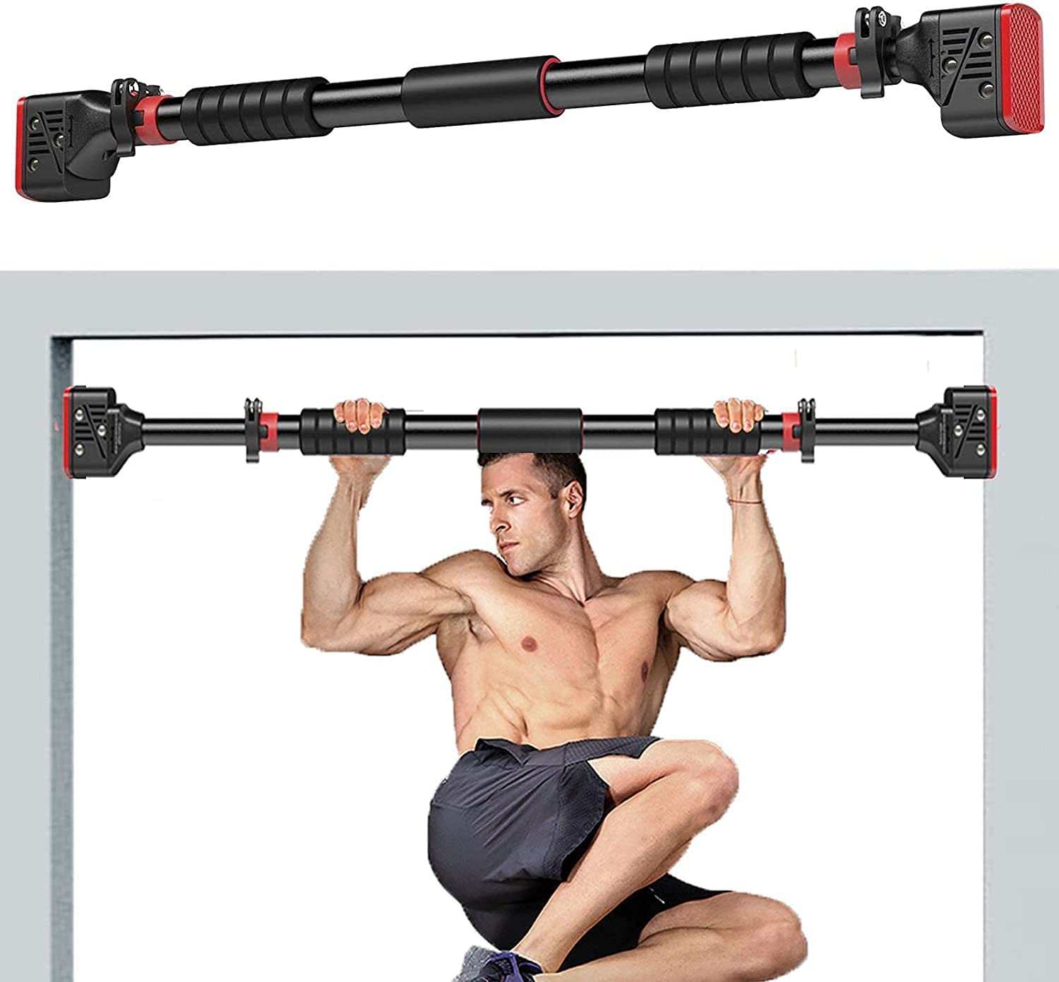 Buy SHINYEVER Pull Up Bar for Doorway, Chin up Bar No Screw