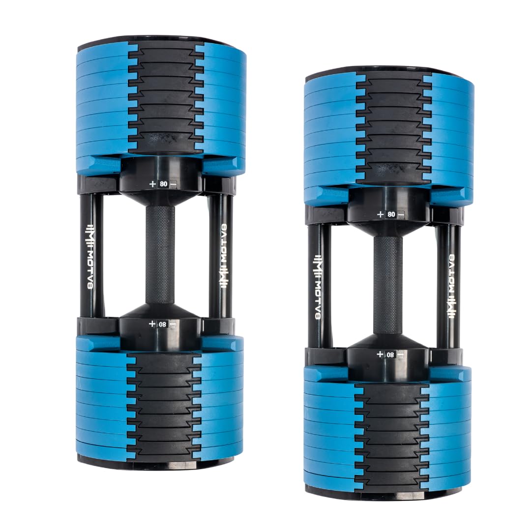 580 Adjustable Dumbbells - 580s, 5lbs - 80lbs Adjustable Free Weight Style Dumbbells for Men and Women - Strength Training and Fitness