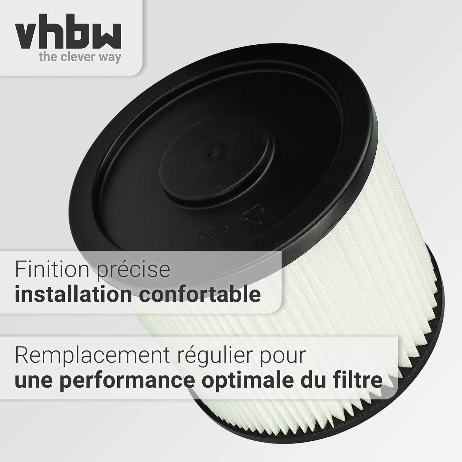 vhbw 3x filtre à cartouche compatible avec Rowenta Vorace RU521 aspirateur