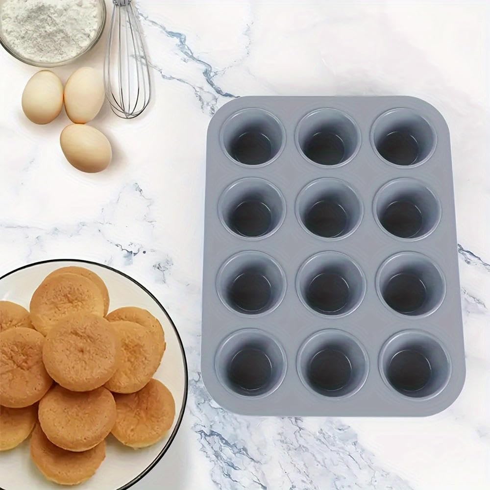 Juego de moldes para Hornear de Silicona de 33 Piezas NYSDM Incluye Bandeja Cuadrada, Molde para Pan, Molde para Pasteles Redondos Savarin, Bandeja para Muffins, Herramientas de Color nórdico