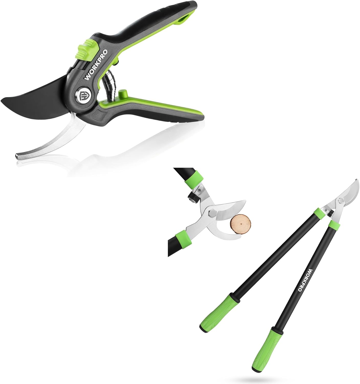 WORKPRO 28" Bypass Lopper & WORKPRO 8" Bypass Pruning Shears