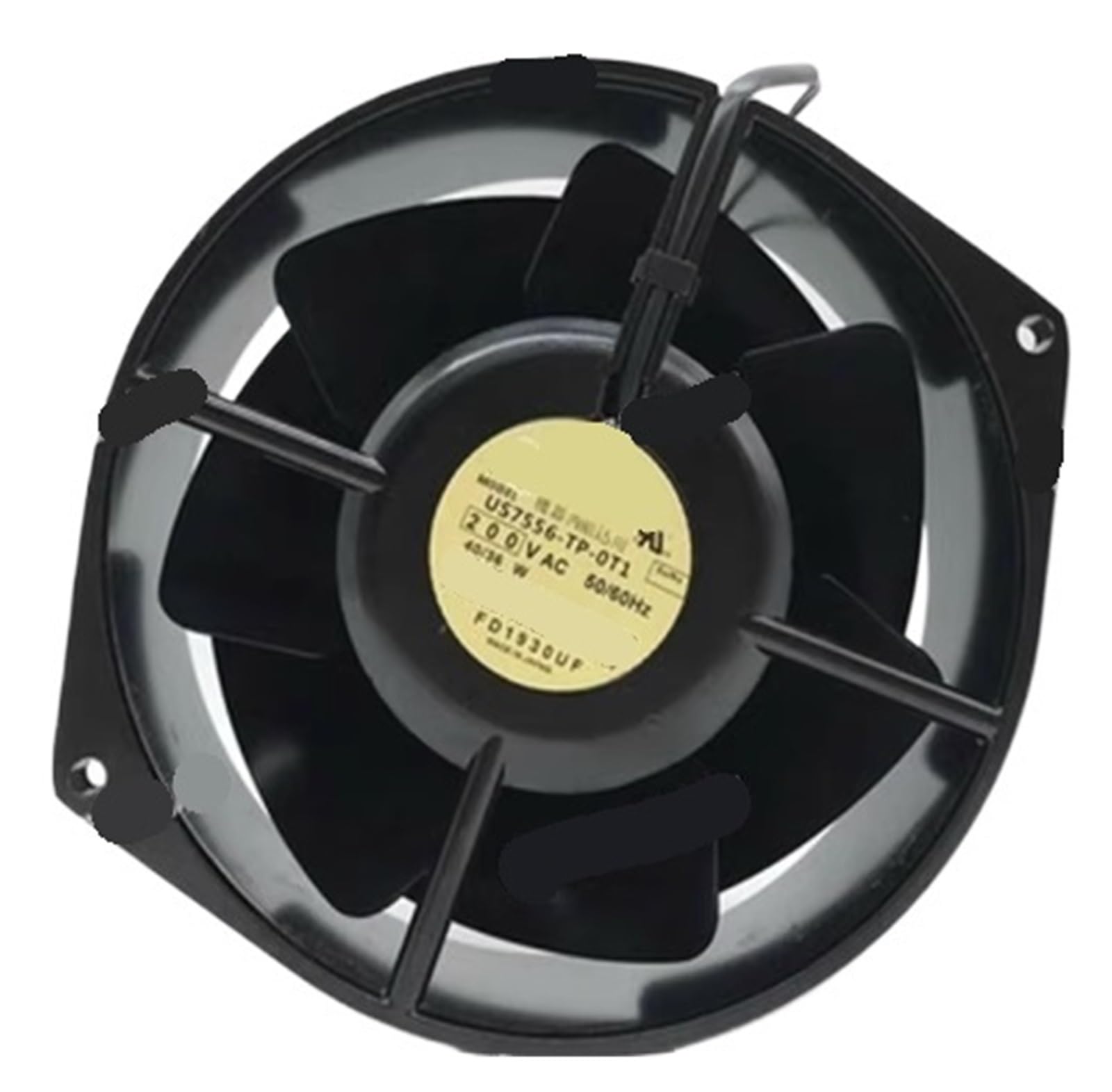 LZIKKGKI Fan US7556M-TP-OT1-C10 AC 220V 150mm 2 wire Cooling fan