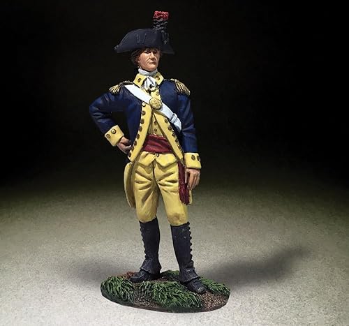 W. Britain's Toy Soldiers Colección Museo 10060 Alexander Hamilton 1:30 Escala Peltre