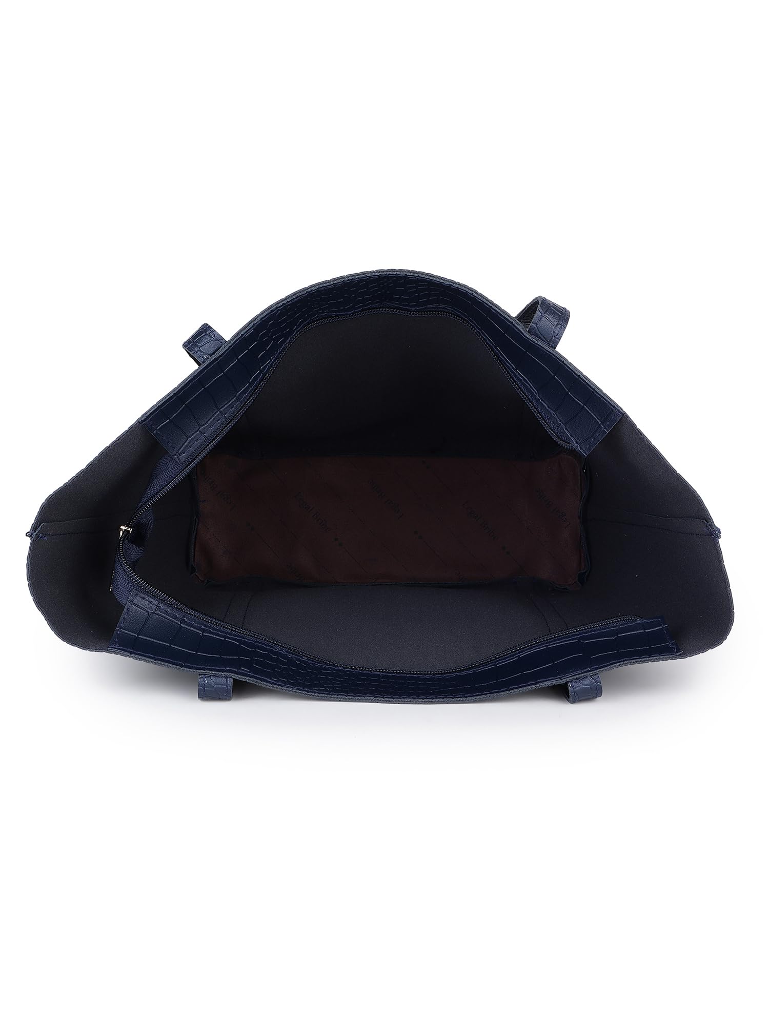 LEGAL BRIBE Crock Front Pocket Tote Bag (Blue) 4