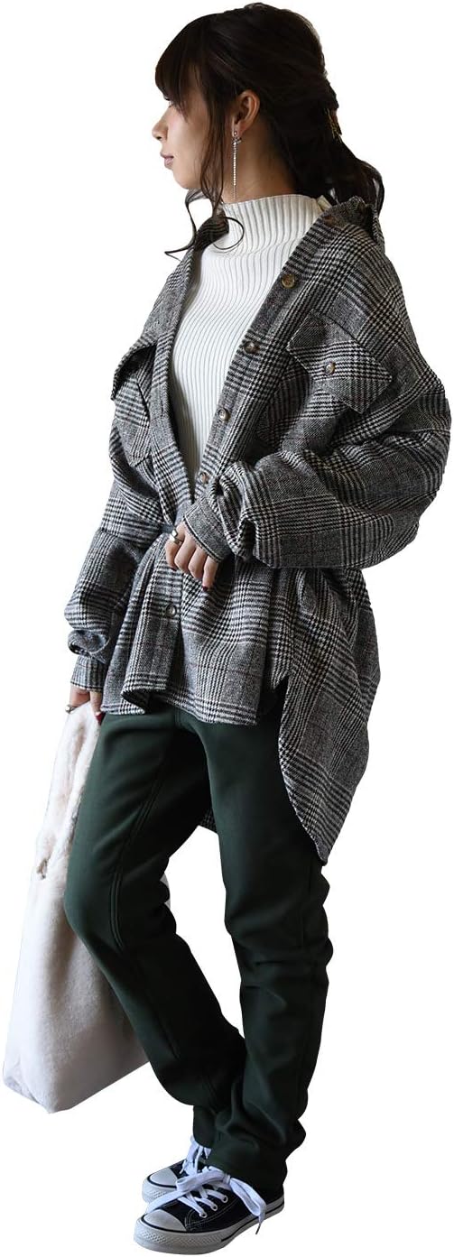 [アンドイット] ぽかぽか楽ちん美尻モームパンツ レディース 秋冬 パンツ ボトムス ストレッチ 暖かい あったか 楽ちん カジュアル 防寒 ポケット フリース お洒落