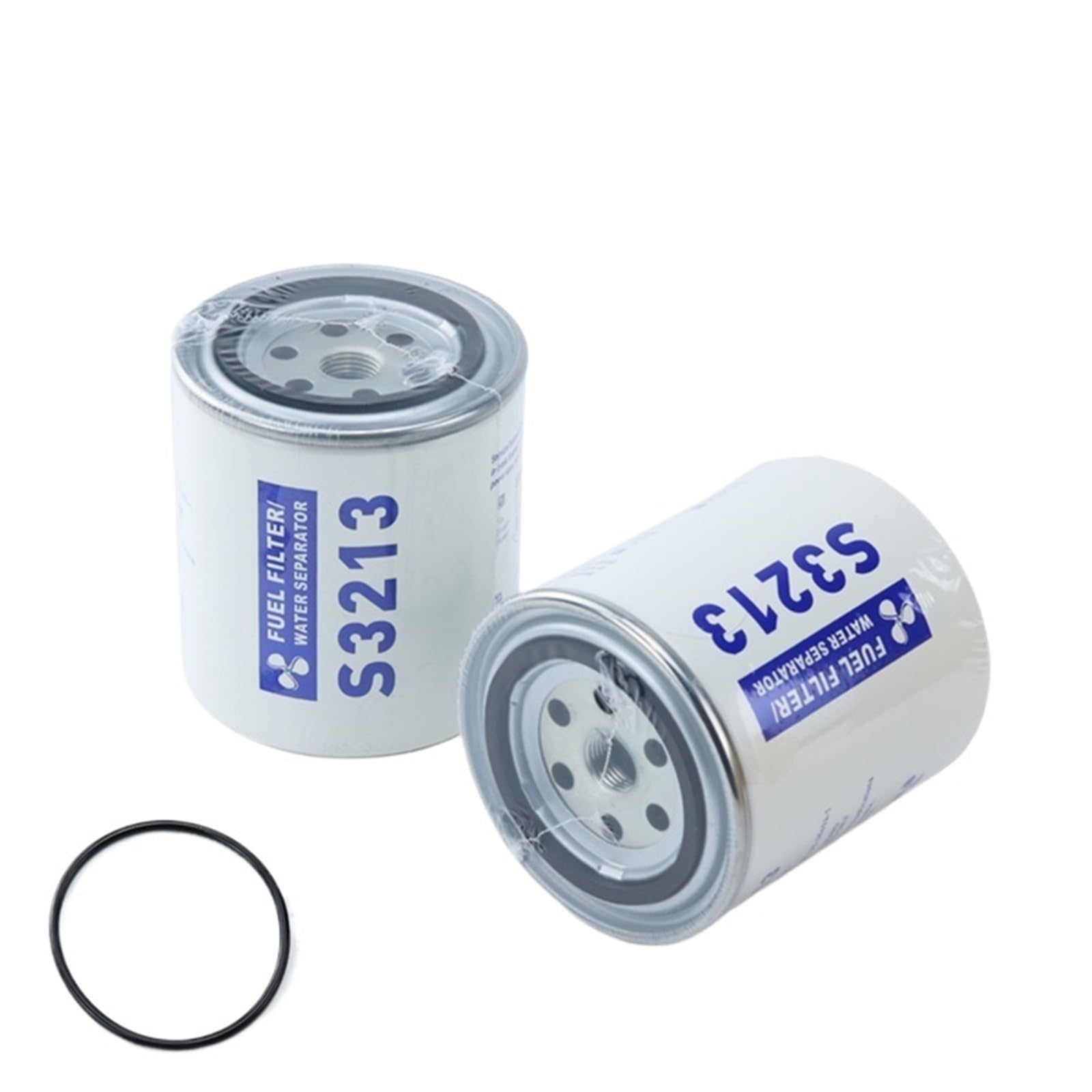 1 pz/2 pz S3213 Elemento filtrante separatore acqua/carburante con O-ring for motori fuoribordo NPT da 3/8 pollici 802893Q01 35-809097(2PCS)
