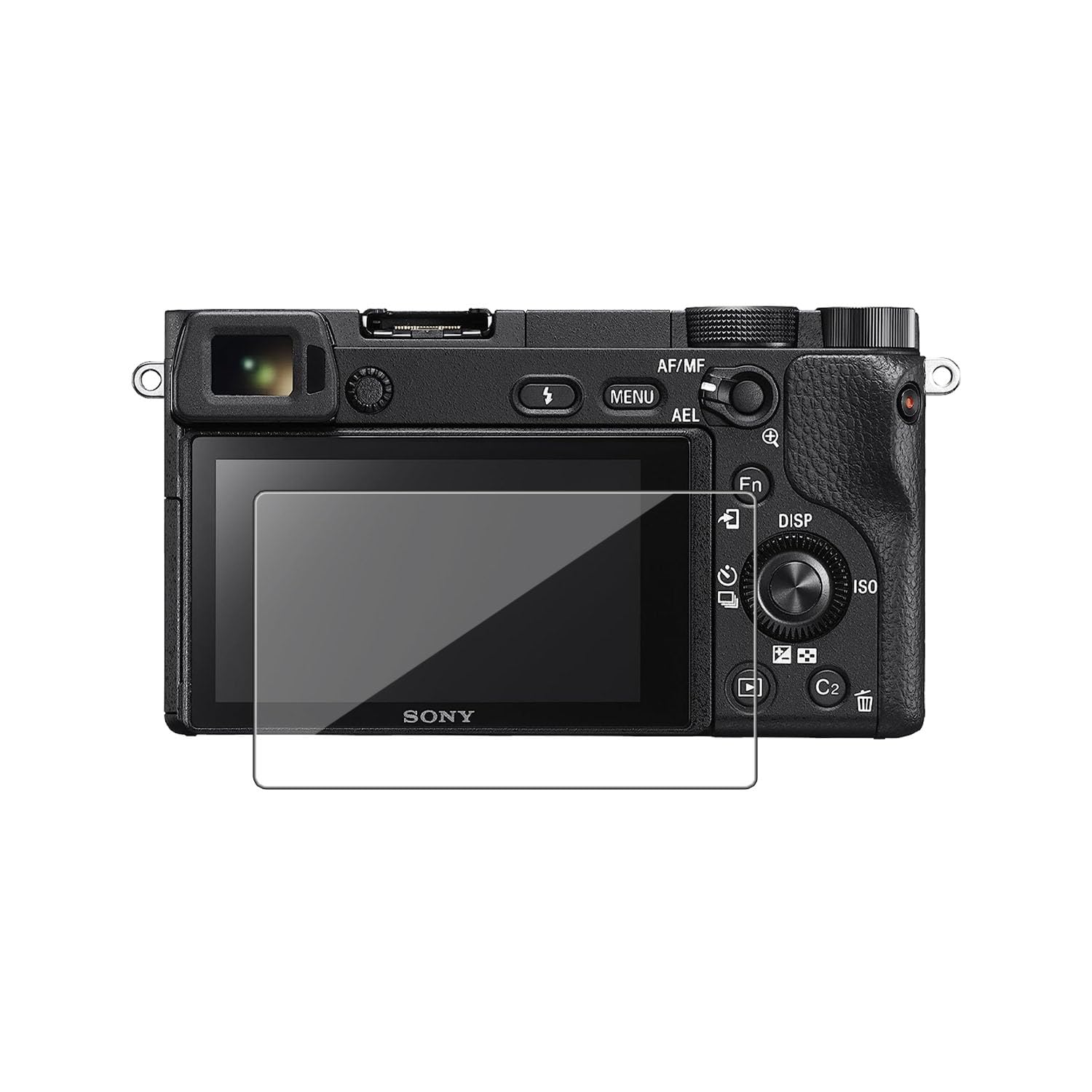 POPIO Military-Grade Gorilla Tempered Glass for Sony Alpha A6700 A7CII A7CR A7M4 A7M 4 A7IV A7IV A7MIV Camera (Transparent)-picture-13