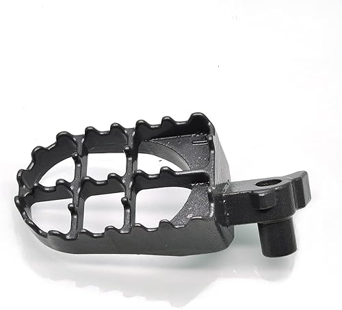 Miniatura 92 de MZS Estriberas de motocross anchas negras compatibles con KX250 KX450 KX250F KX450F KX250X KX450X CR125 CR250 CR250 CRF150R CRF250R CRF250 RALLY