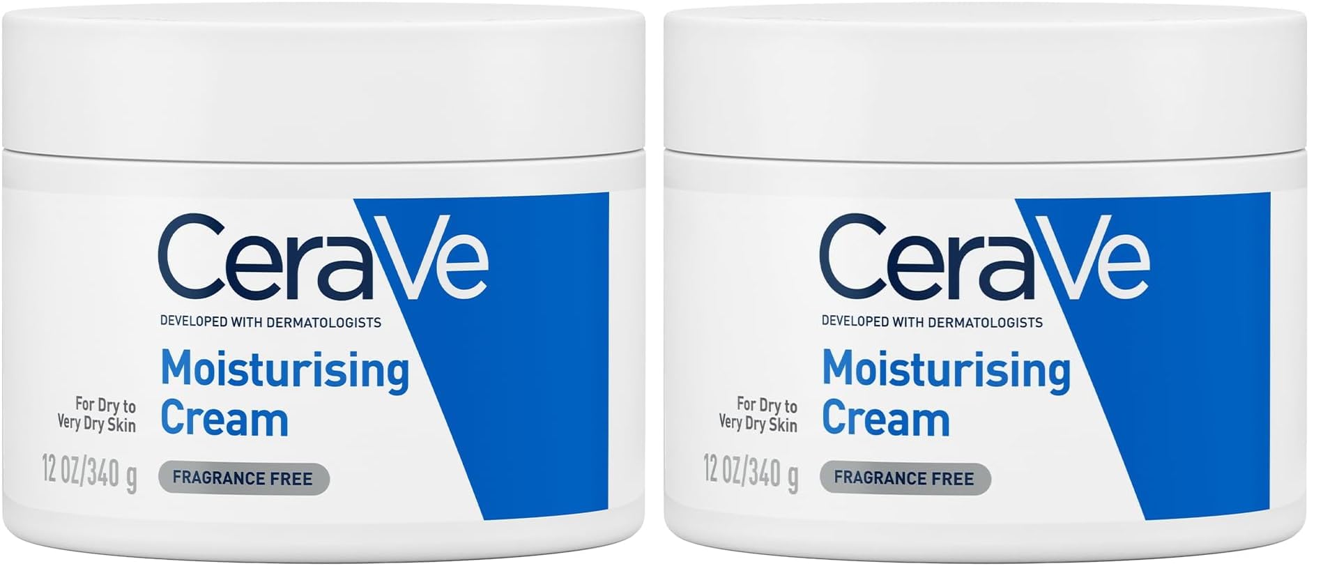 CeraVe Moisturizing Cream For Dry To Very Dry Skin (340gm) - Formulated with 3 Essential Ceramides And Hyaluronic Acid | Non-Comedogenic Moisturizer For Face and Body (Pack of 2)-image-37