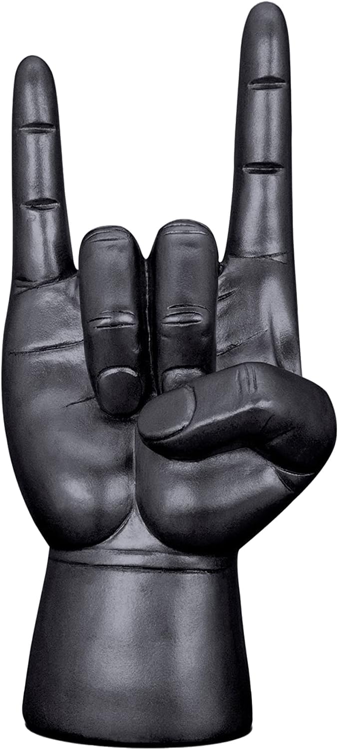 Luckies of London - Supporto per Cuffie Rock On | Porta Cuffie da Scrivania | Organizzatore e Organizer per Gioielli a Forma di Mano | Accessori