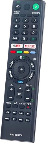 Miniatura 3 de Allimity RMT-TX300E RMTTX300E - Mando a distancia de repuesto compatible con TV LCD Sony KDL-40W660E KDL-49W660E KDL40W660E KDL49W660E