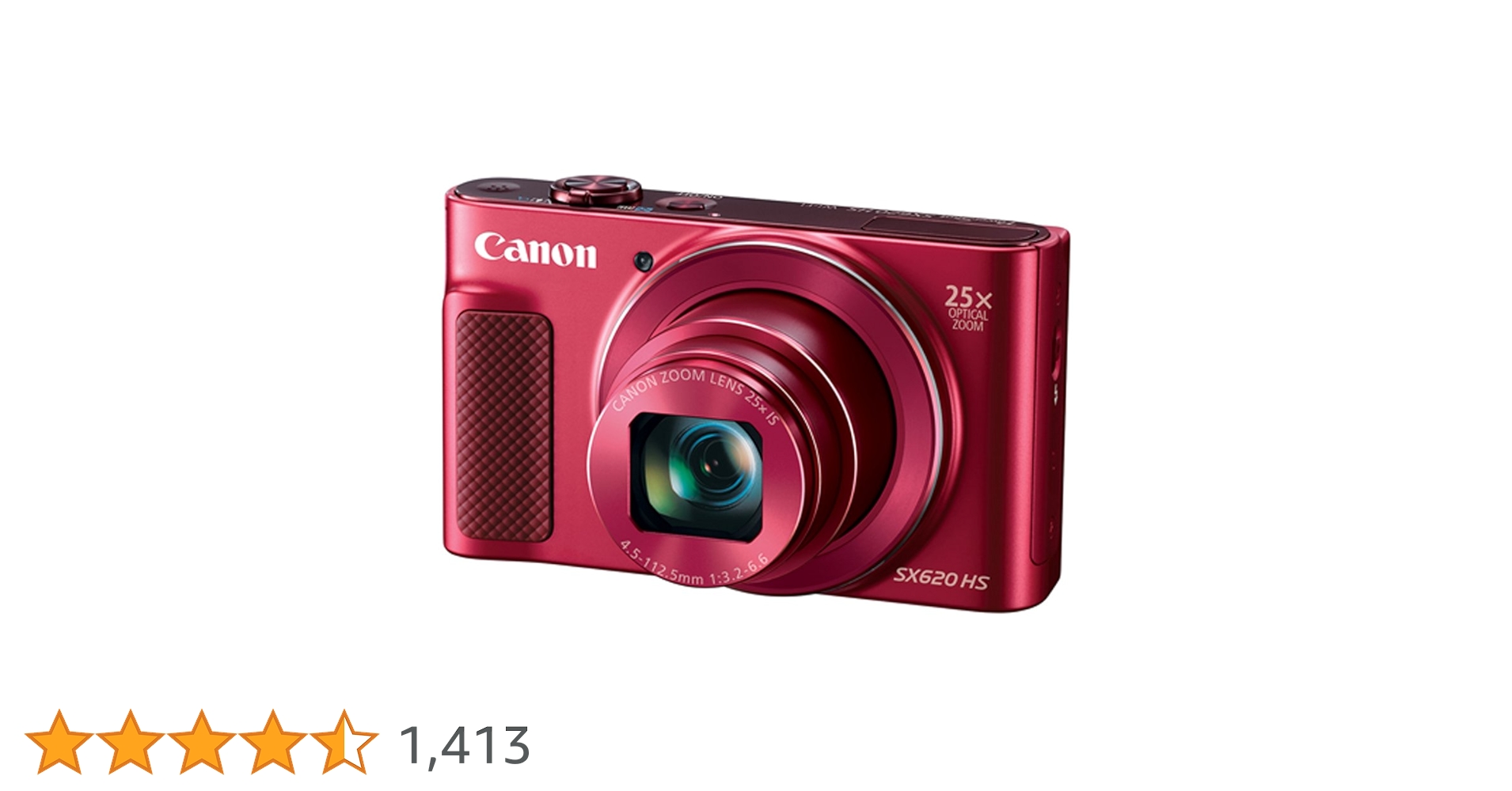 Canon PowerShot SX620 Digital Camera - Powerful 25x Optical Zoom
