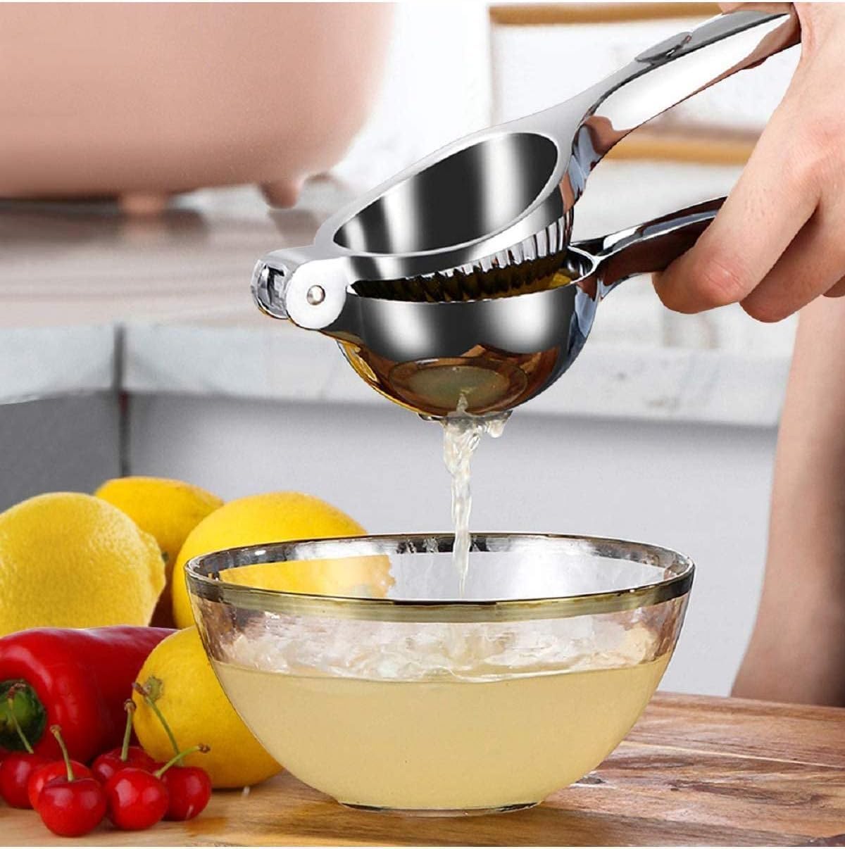 Promosyonca 304 Paslanmaz Çelik Manuel Narenciye Sıkacağı, El Tipi Limon Portakal Mandalina Presi, Profesyonel Meyve Sıkacağı