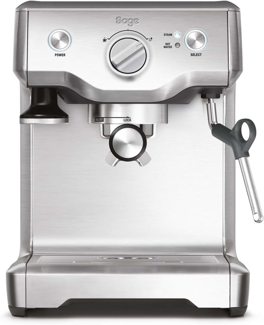 The Duo-Temp Pro - Coffee Bean Maker with Milk Frother, Brushed Stainless Steel