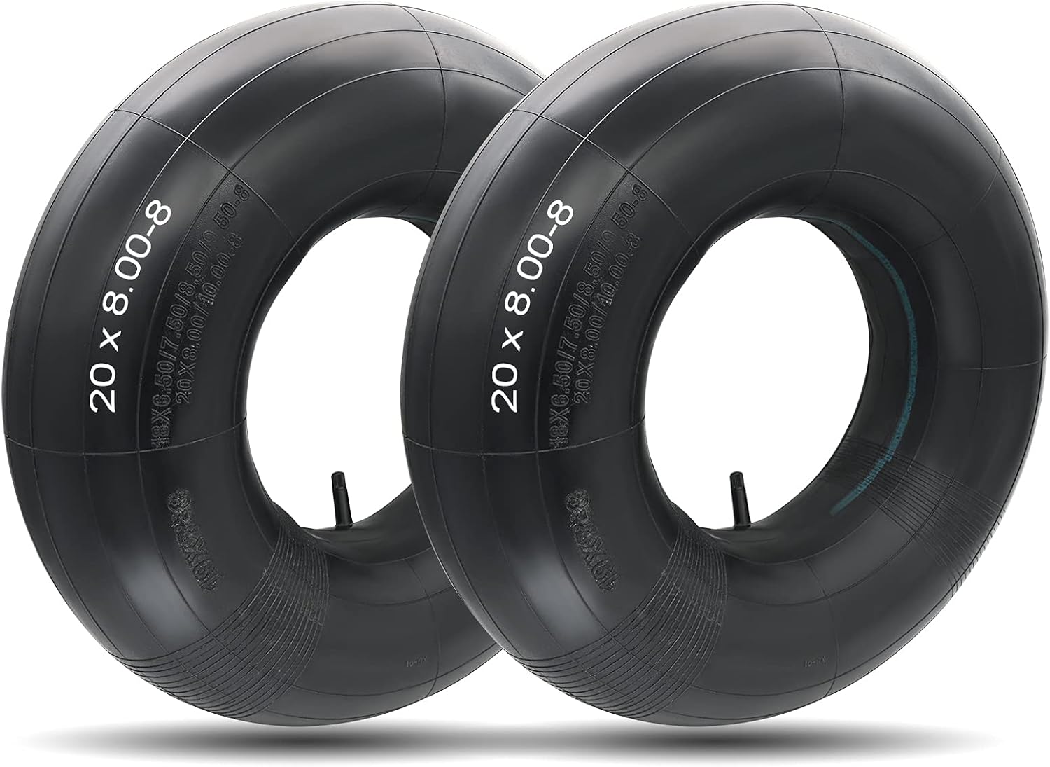 20x8.008 Inner Tubes, Fits Replacement 18x6.508,18x7.508,18x8.508