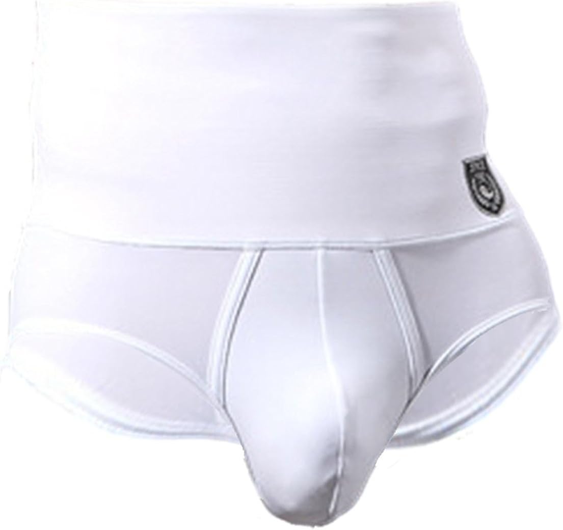 Asianbum High Butt Waist Lifter And Body Shaper Butt Lift Shaper Men Butt Booty Lifter With Tummy Control Panties Shapewear Butt Enhancer White M