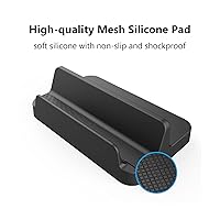 Vista 4 de Stand Base Compatible with Valve Steam Deck 2021, Steam Deck Accessories Holder Stand - Black