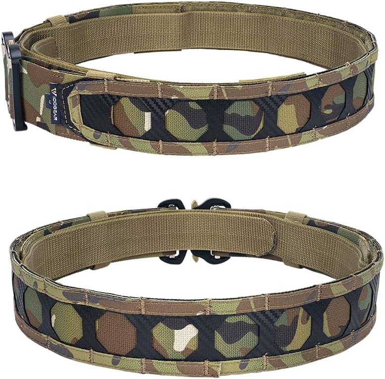 Belt Review IDOGEAR Tactische Riem 2 Inch - Molle Strijdgordel Met Quick Release & 1.5 Inch Binnenriem (Haak En Lus) IDOGEAR Tactische Uitrusting