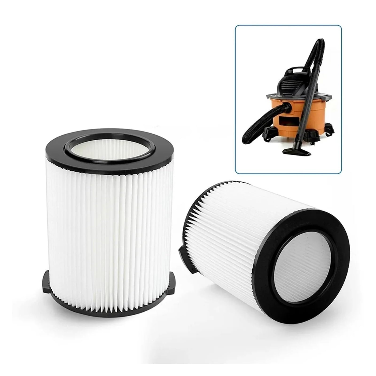 SpArcz Staubsauger Nass-/Trocken-HEPA-Filter, waschbar, kompatibel mit Ridgid VF4000 Vac 5–20 Gallonen