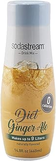 SodaStream Diet Ginger Ale, 14.8 Fl Oz,Pack of 3