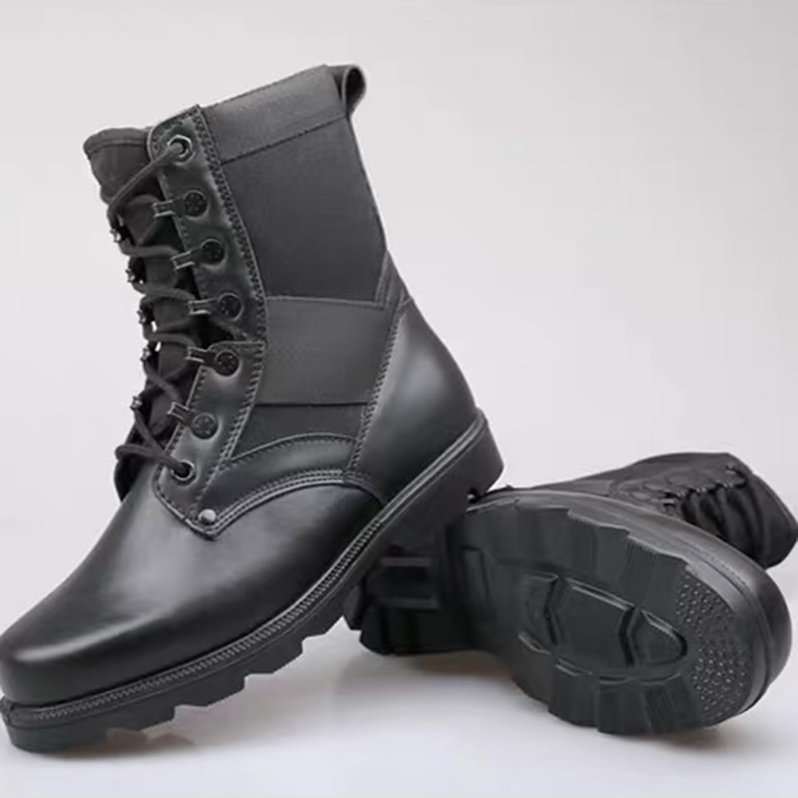 Stivali da Moto,Stivali Moto Uomo,Stivali Moto Uomo Touring,Suola Antiscivolo,Comfort,Si Adatta Bene alla Maggior Parte dei Pantaloni da Moto E alla Giacca