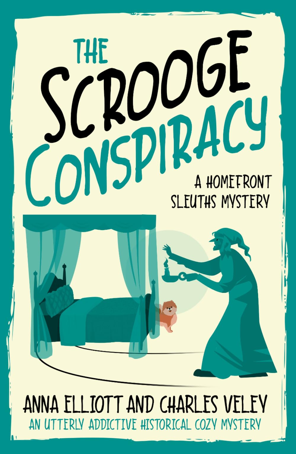 The Scrooge Conspiracy: A Homefront Sleuths Mystery (The Homefront Sleuths Cozy Mystery Series)