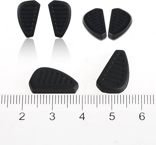 Miniatura 3 de 6 almohadillas antideslizantes para la nariz, almohadillas de nariz para lentes de sol, almohadillas de nariz de 0.67 pulgadas antideslizantes para