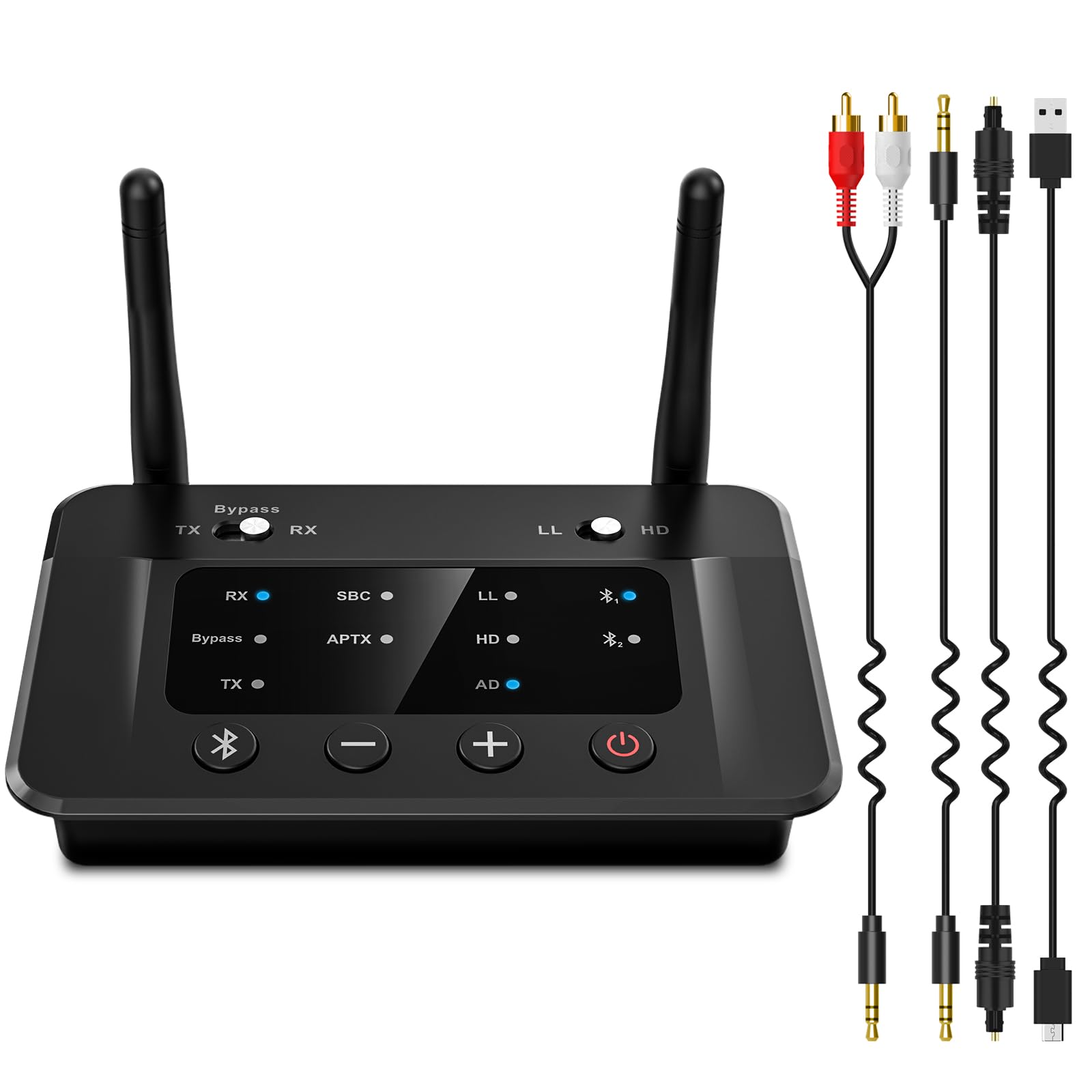1Mii B03 Émetteur Récepteur Bluetooth pour TV et système Audio Domestique