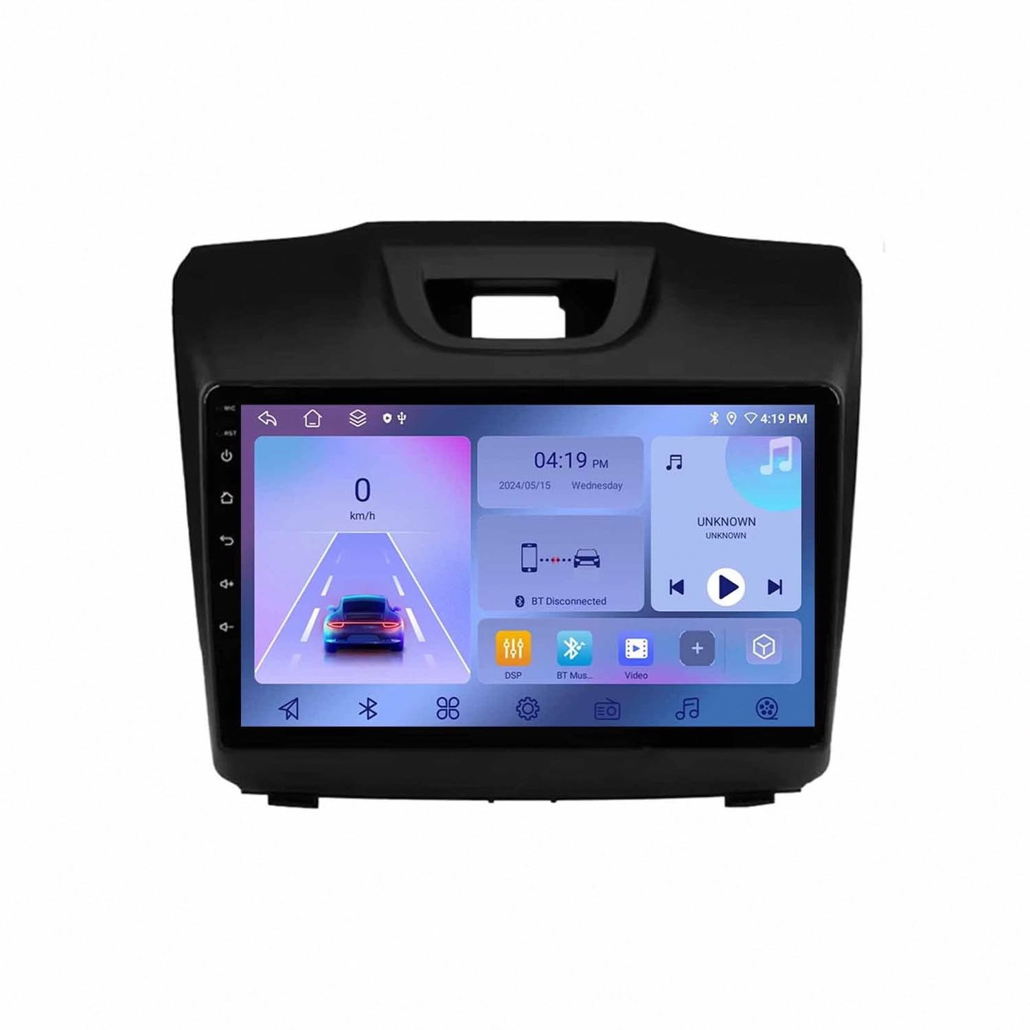 Autoradio para Chevrolet S10 e Isuzu DMAX con CarPlay y GPS pantalla táctil 8