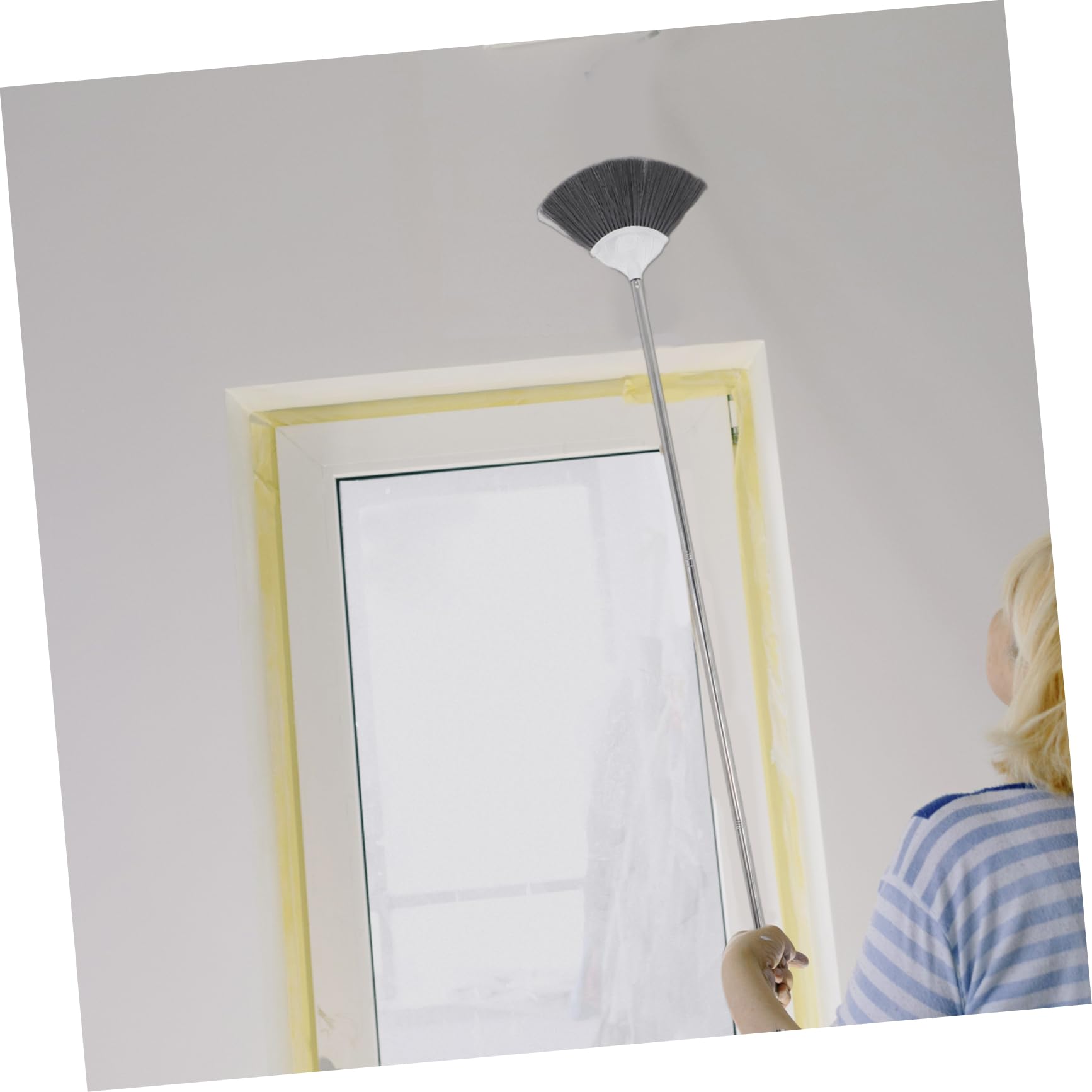 Plumero Telescópico Ajustable para Eliminar Cepillo de Mango para Limpieza de y Ventiladores Herramienta Reutilizable para Hogar y Muebles