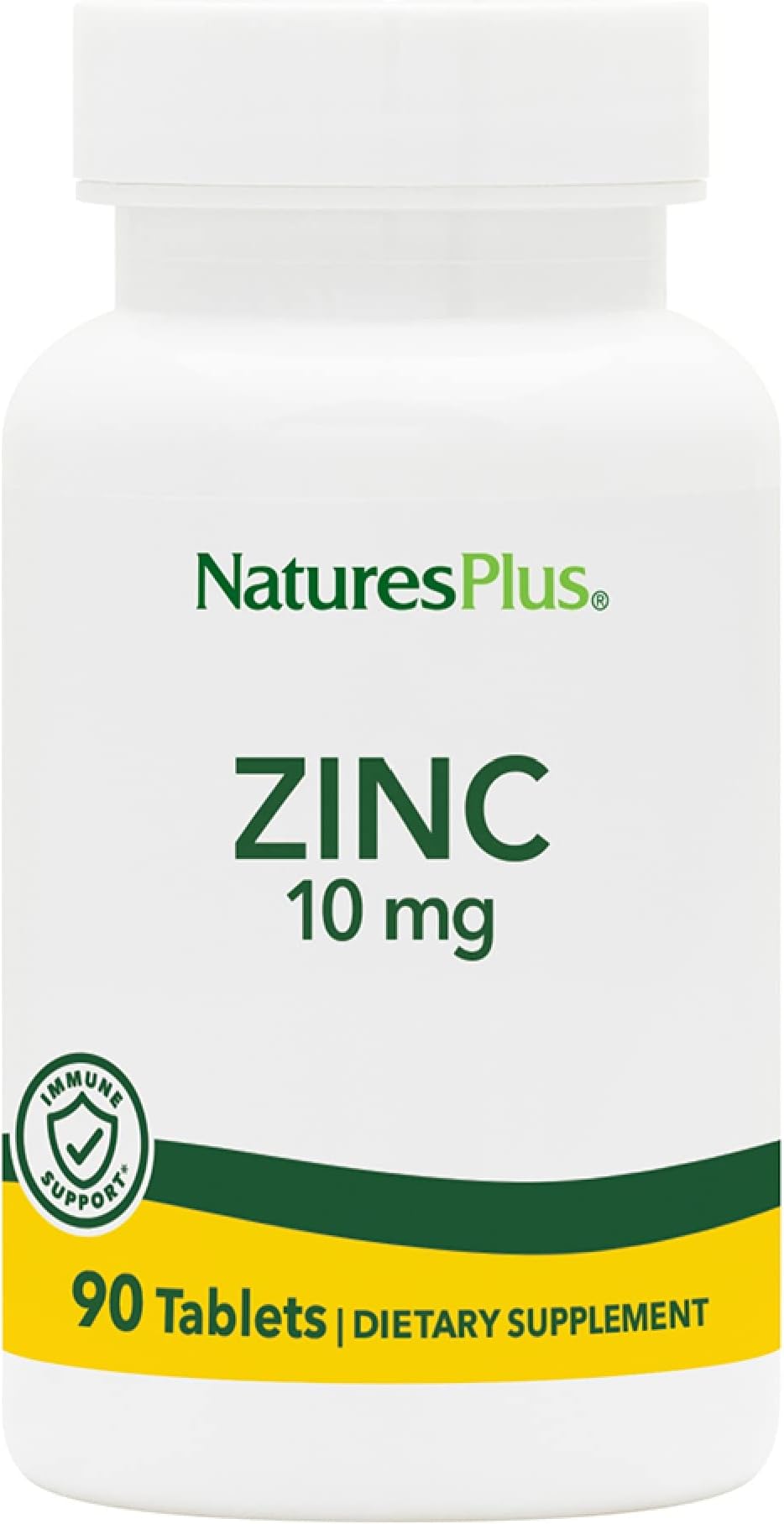 NaturesPlus, Zinc, 10 mg, 90 Tablets
