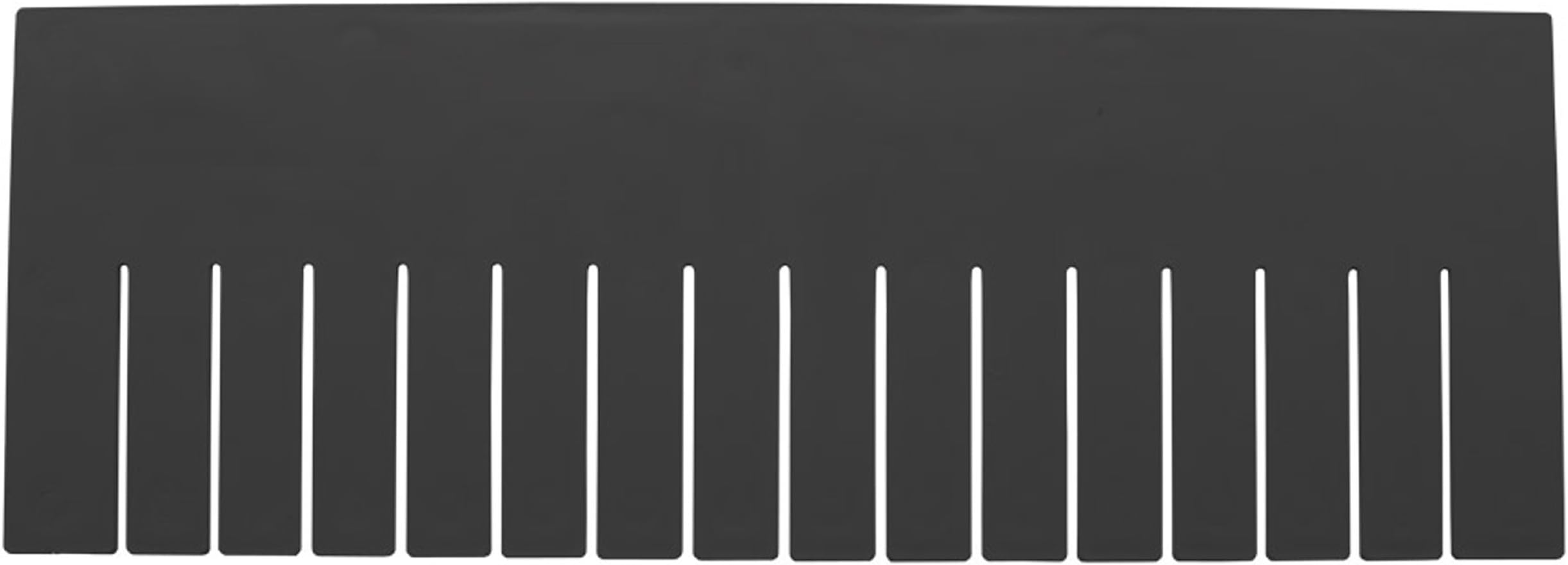 Quantum Storage Systems DS93080CO Short Divider for Dividable Grid Container DG93080, Black Conductive, 6-Pack